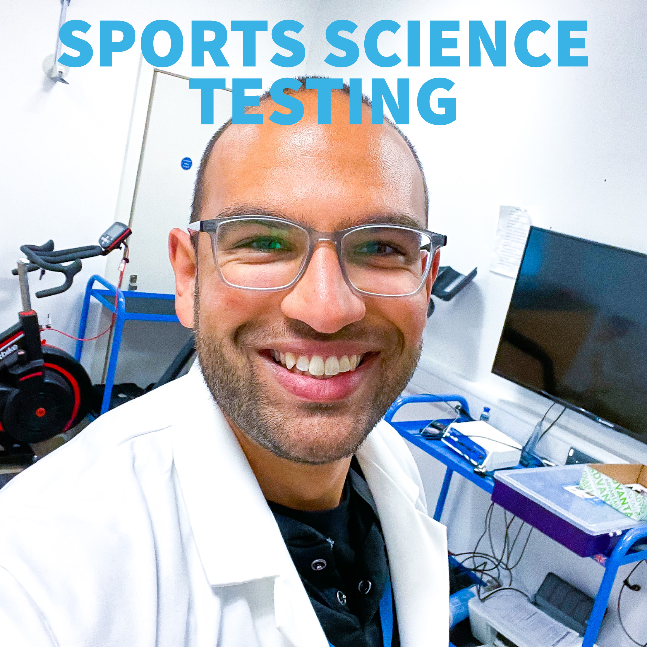 Sports Scientist stood in a laboratory